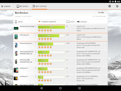 3DMark Sling Shot Benchmark - screenshot thumbnail