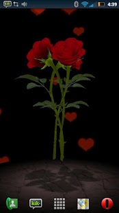 Lastest 3D Rose Bouquet Live Wallpaper APK for PC