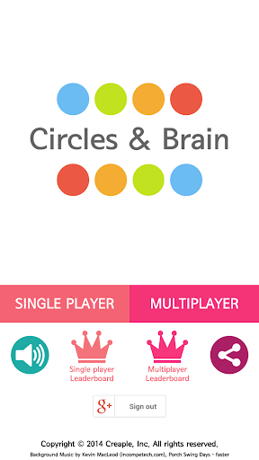 Circles Brain:1vs1 MULTIPLAYER