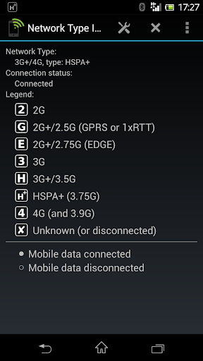 Network Type Indicator