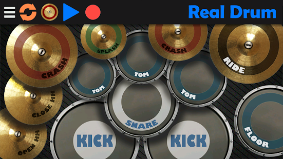 Real Drum - طقم طبول- صورة مصغَّرة للقطة شاشة 