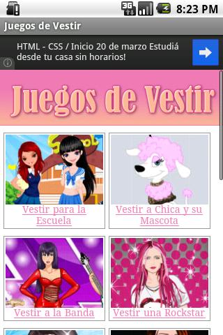 Juegos de Vestir