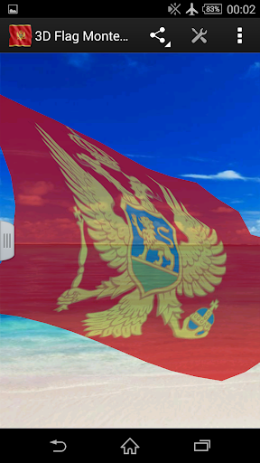 【免費生活App】3D Flag Montenegro LWP-APP點子