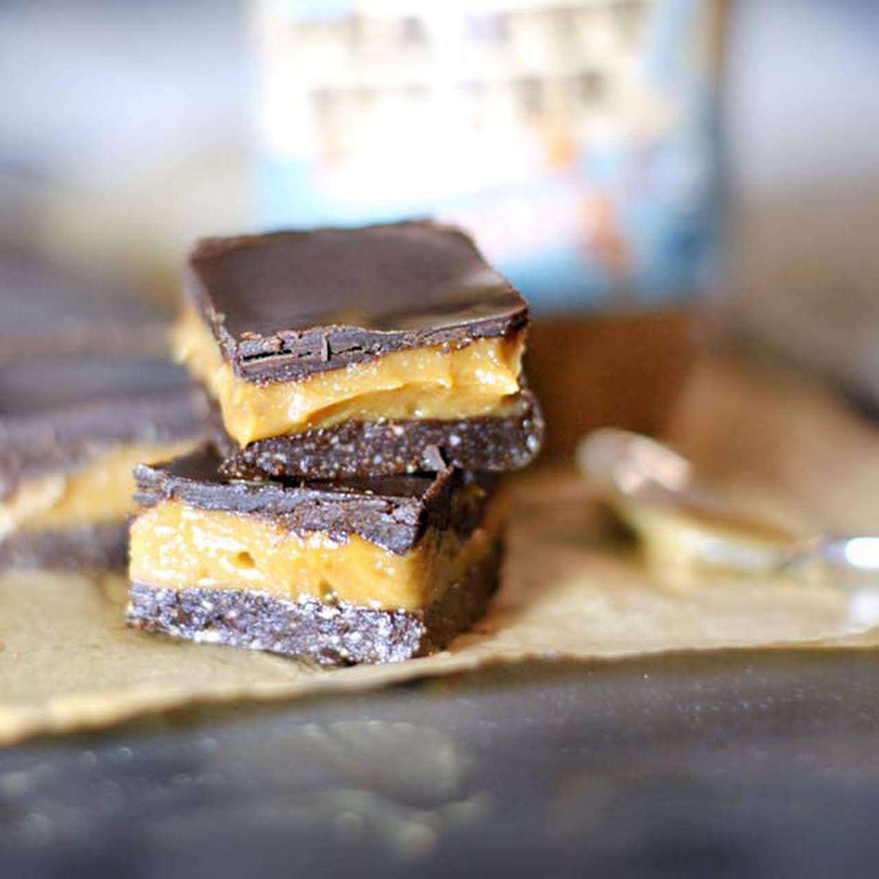 No-Bake Peanut Butter Cup Bars (Vegan)