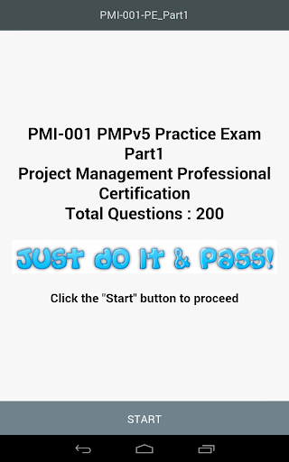 PMI-001 Practice Exam - Part1