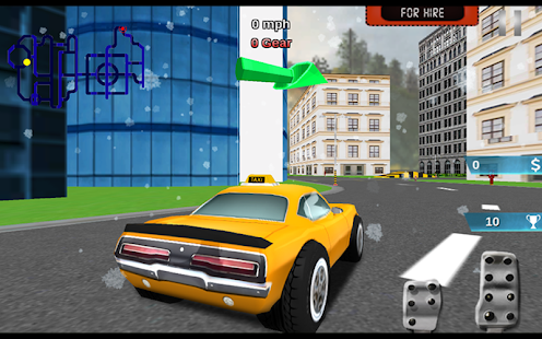 3D Santa Taxi Drive Screenshots 3