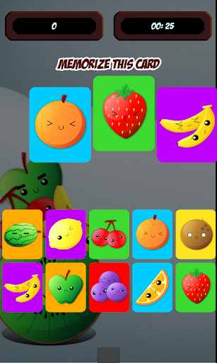 Fruits Sequence Memory