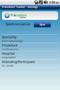 Procedure Tracker Screenshots 4