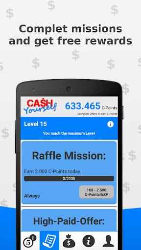 【免費生產應用App】Cash Yourself-APP點子