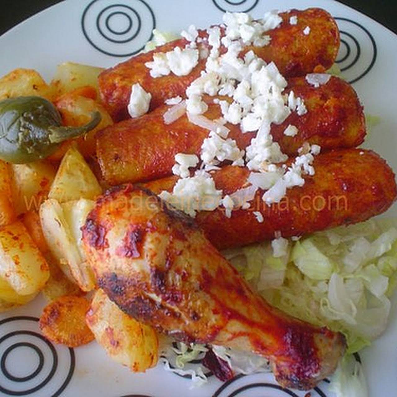 Enchiladas Mineras (Traditional Enchiladas From Guanajuato) Recipe | Yummly