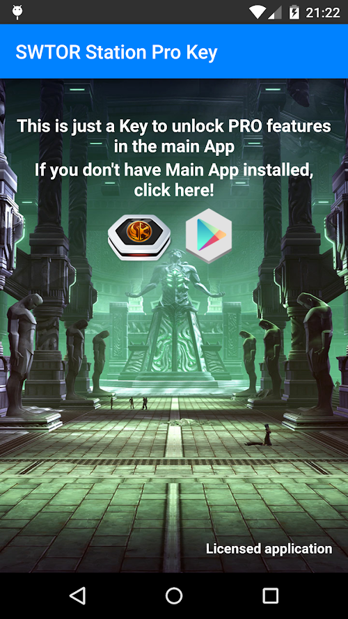 Android application Station for SWTOR Pro screenshort