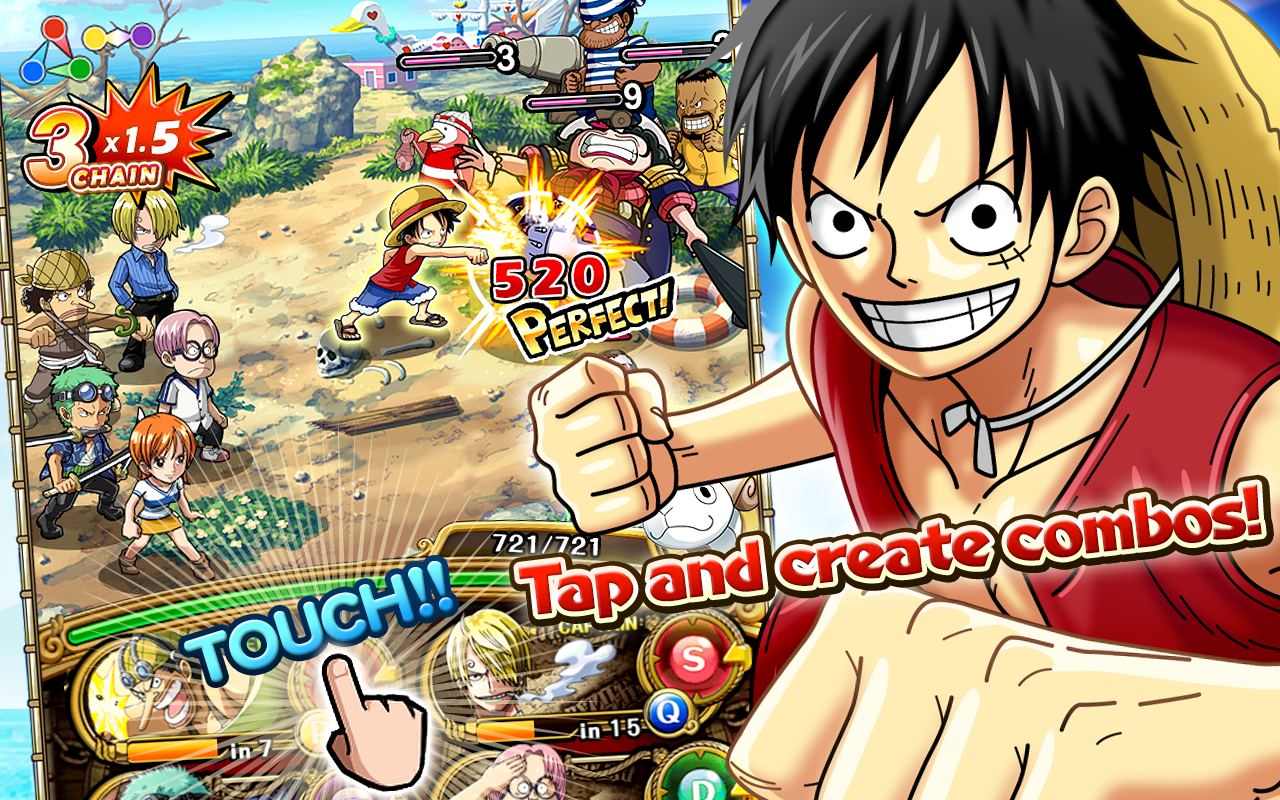 ONE PIECE TREASURE CRUISE - captura de tela