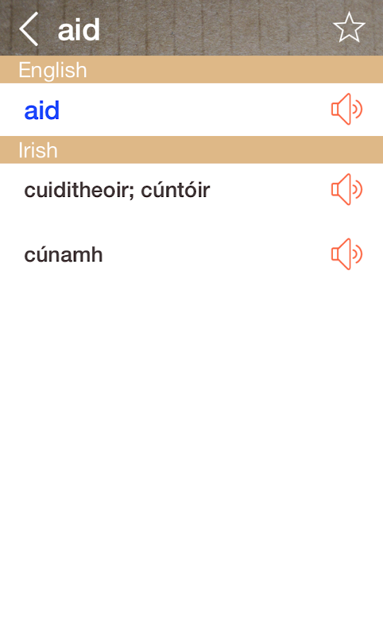 Irish English Dictionary & Translator Free Android Apps on Google Play