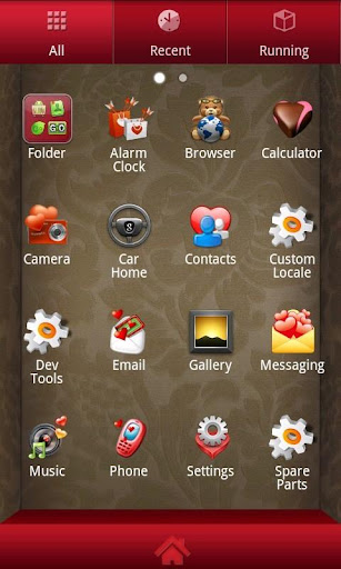 Romantic Theme GO Launcher EX v1.4 Romantic Theme GO Launcher EX v1.4