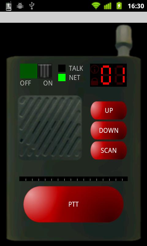 Android application Virtual Walkie Talkie screenshort