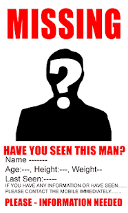 download Missing Poster free