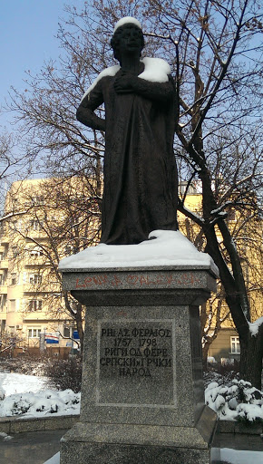 Beograd, spomenik Rige of Fere