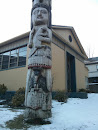 Old Totem Pole at City Museum