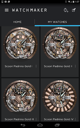 【免費個人化App】Padrino Gold - WatchMaker-APP點子