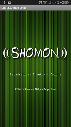 Shomon - Shoutcast Monitor