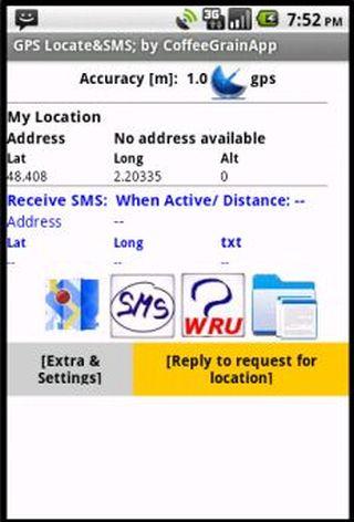 GPS Locate and SMS