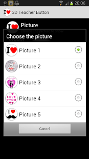 Free 3D  I love Button APK