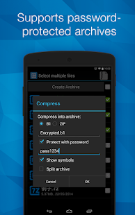 B1 Free Archiver zip rar unzip - screenshot thumbnail