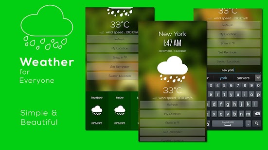 Weather & Clock Screenshots 6