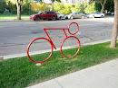 The Great Red Bike Sculpture 