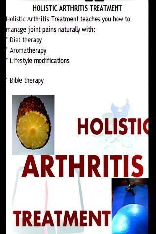 Holistic Arthritis Treatment