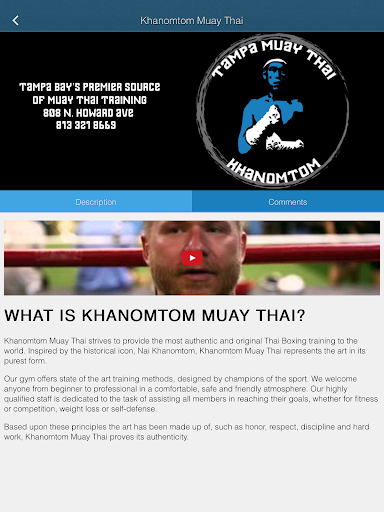 【免費健康App】Tampa Muay Thai-APP點子