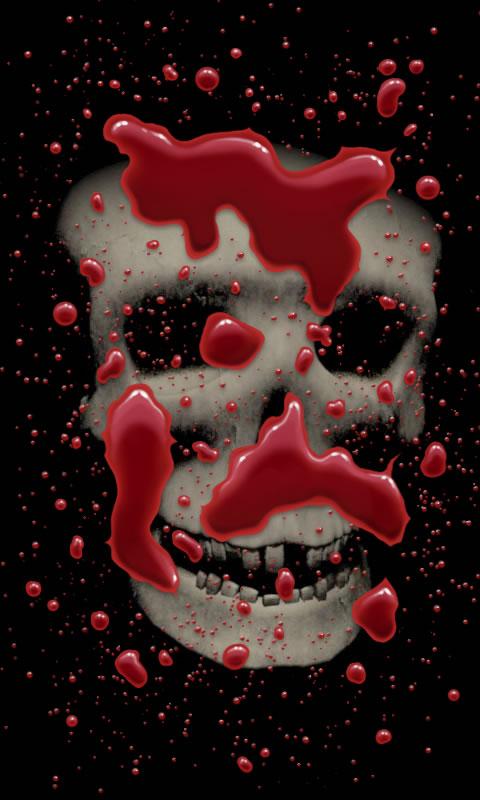 Zombie skull live wallpaper Screen 3