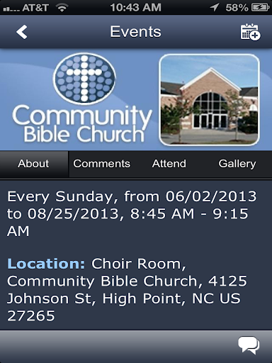 【免費生活App】Community Bible Church-APP點子