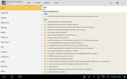 Norwegian<>English Dictionary poster 8