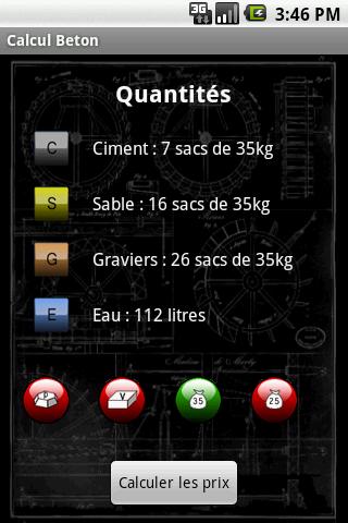 Calcul béton Screen 3