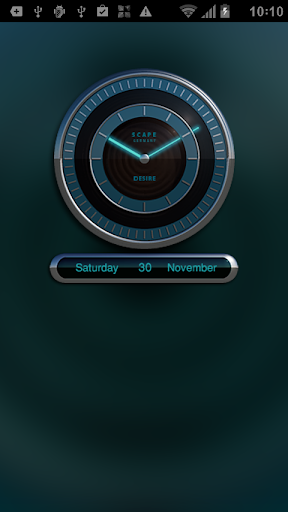 【免費個人化App】DESIRE Laser Clock Widget-APP點子