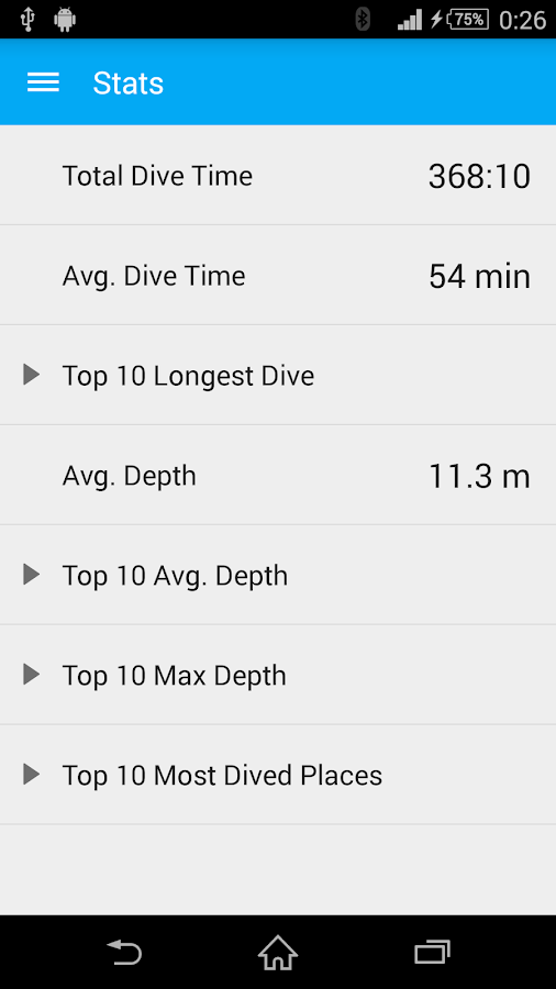 Diving Log App – ‎Diving Log – RPKK