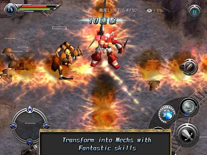 M2: War of Myth Mech - tela de miniaturas