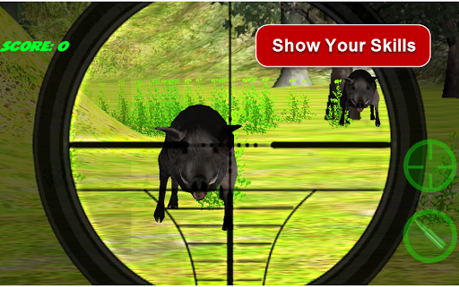 【免費動作App】Sniper Boar Hunting 3D-APP點子