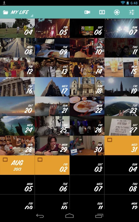 1 Second Everyday - screenshot