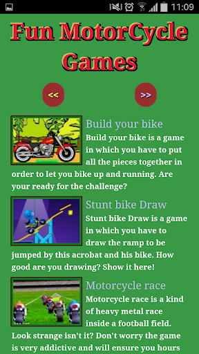 Fun Motorcycle Games