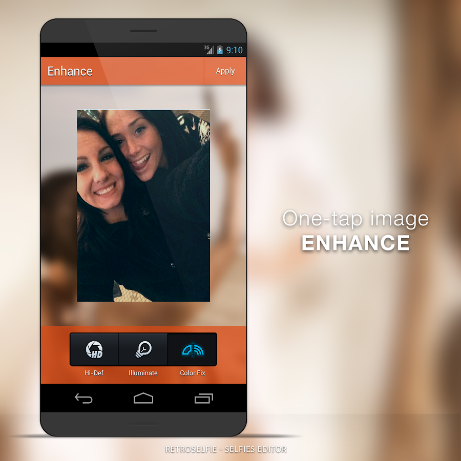 RetroSelfie - Selfies Editor - screenshot
