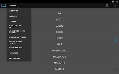 Screenshot Galaxy Universal Remote v3.3.6