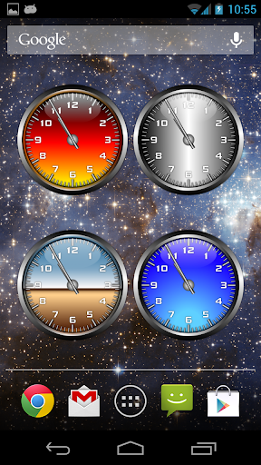 3d Widget Clock Set