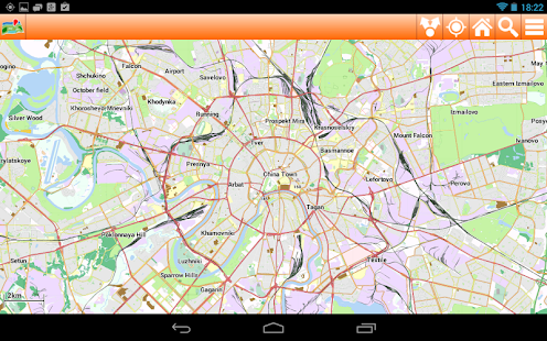 Moscow Offline mappa Map Screenshots 14