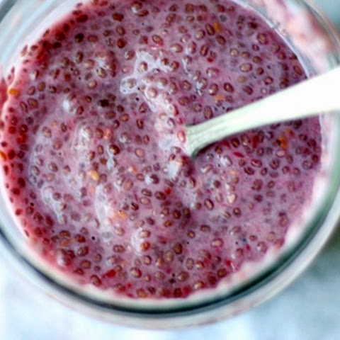 Raspberry Chia Seed Pudding