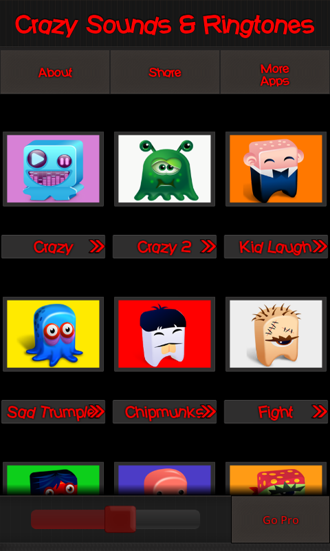Crazy Sounds & Ringtones - screenshot
