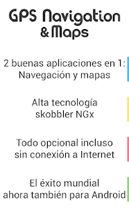 Captura de pantalla de la aplicacion Android GPS Navigation &amp; Maps - USA