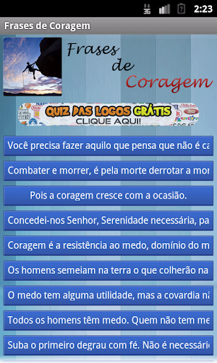 Frases de Coragem