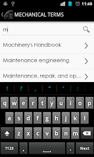 Free Download Mechanical Terms APK for Android